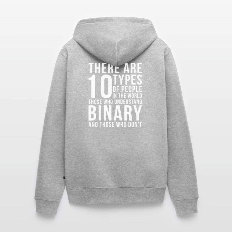 Programmierer Software Entwickler Coder Geschenk Unisex Premium Bio Zip Hoodie