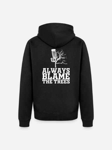 Disc Golf Discgolf gift idea - Unisex Premium Organic Zip Hoodie - black