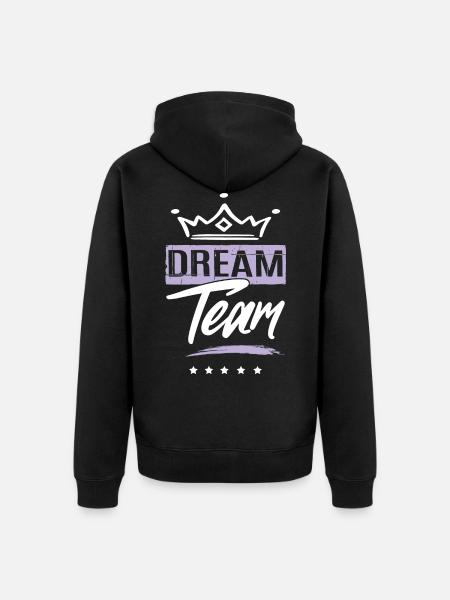 Dream Team Legendär - Veste à capuche bio Premium Unisexe - noir
