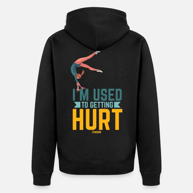 Ginnastica Ginnastica Artistica Ginnastica RSG - Felpa con cappuccio ecologica premium unisex - nero