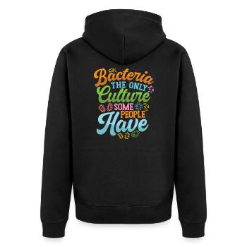 Microbiologiste Microbiology Lab Staph Gift Idea - Veste à capuche bio Premium Unisexe - noir - Dos - Nico (187cm)