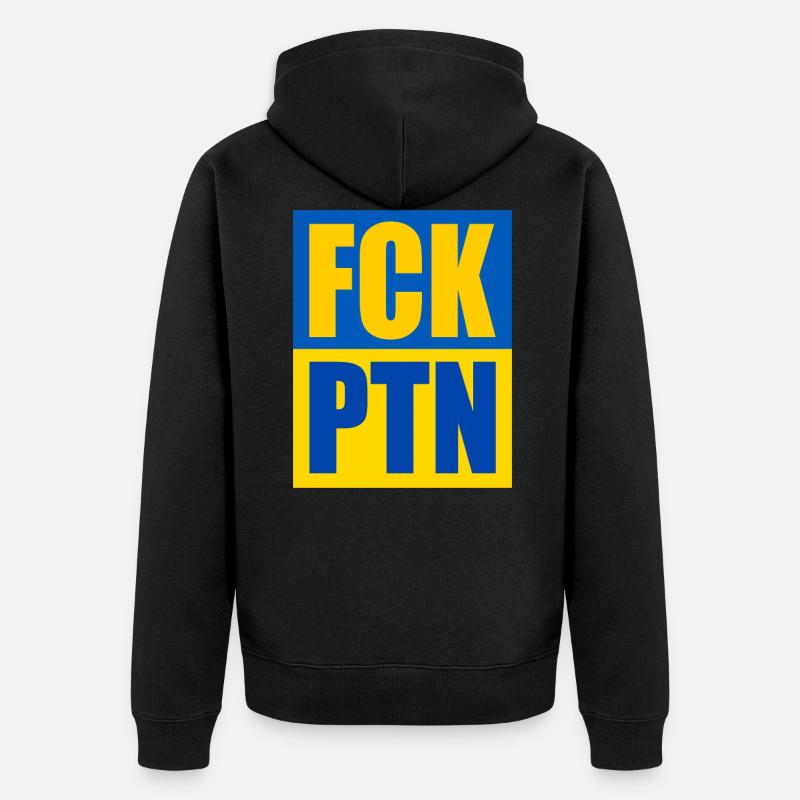 Fck ptn - Veste à capuche bio Premium Unisexe - noir