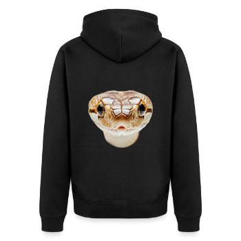 Serpent - Veste à capuche bio Premium Unisexe - noir - Dos - Nico (187cm)