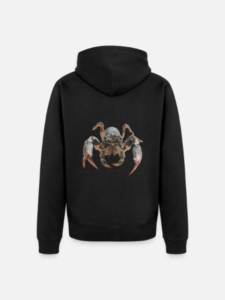 Skorpion - Unisex Premium Bio Zip Hoodie - Schwarz