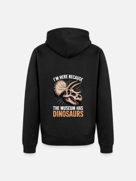 Musée - Veste à capuche bio Premium Unisexe - noir