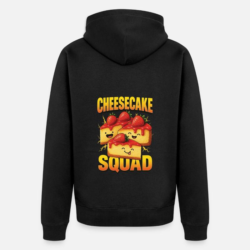 Cheesecake - Veste à capuche bio Premium Unisexe - noir