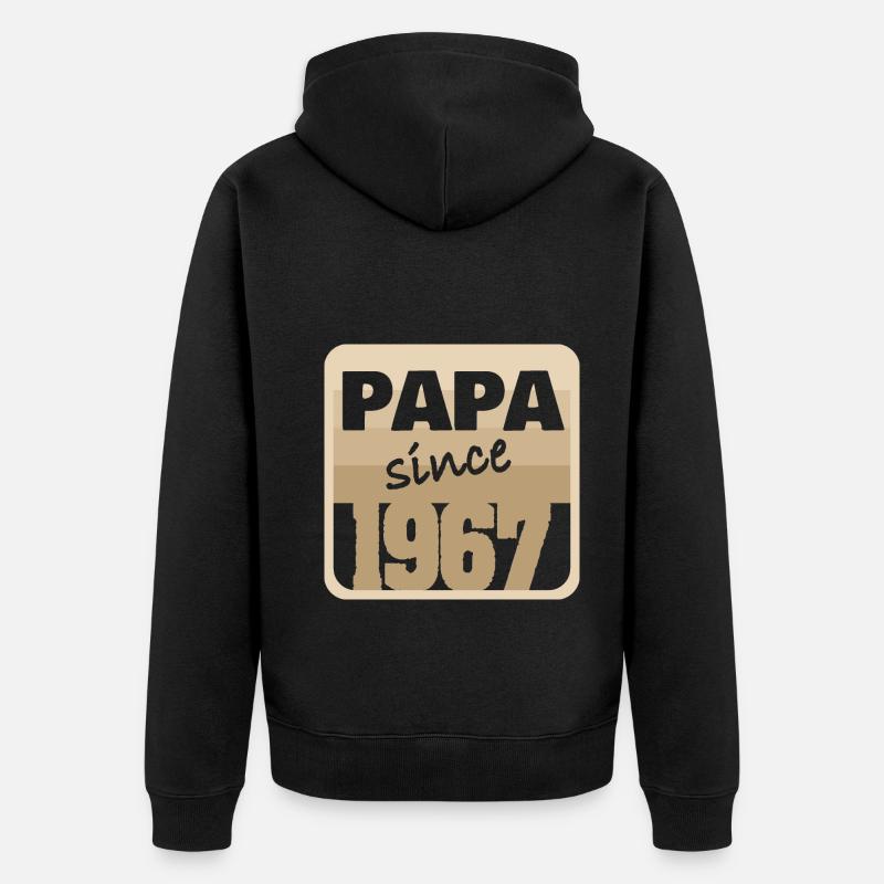 1967 1967 - Veste à capuche bio Premium Unisexe - noir