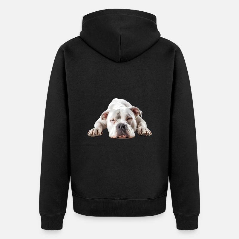 Dogue Argentin - Veste à capuche bio Premium Unisexe - noir