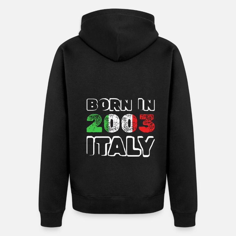 2003 - Veste à capuche bio Premium Unisexe - noir