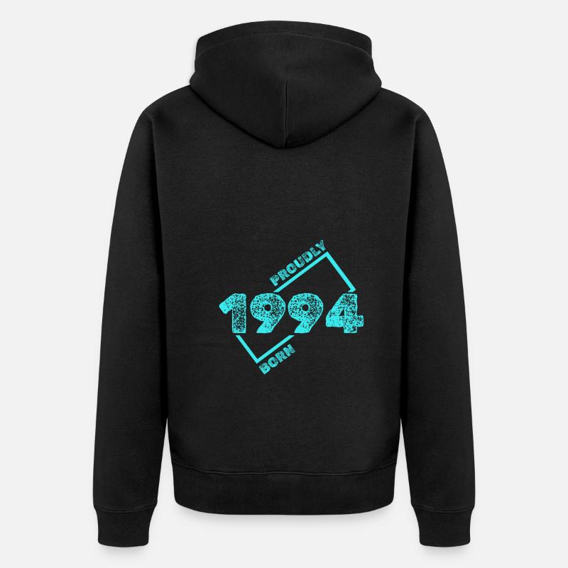 Année 1994 - Veste à capuche bio Premium Unisexe - noir