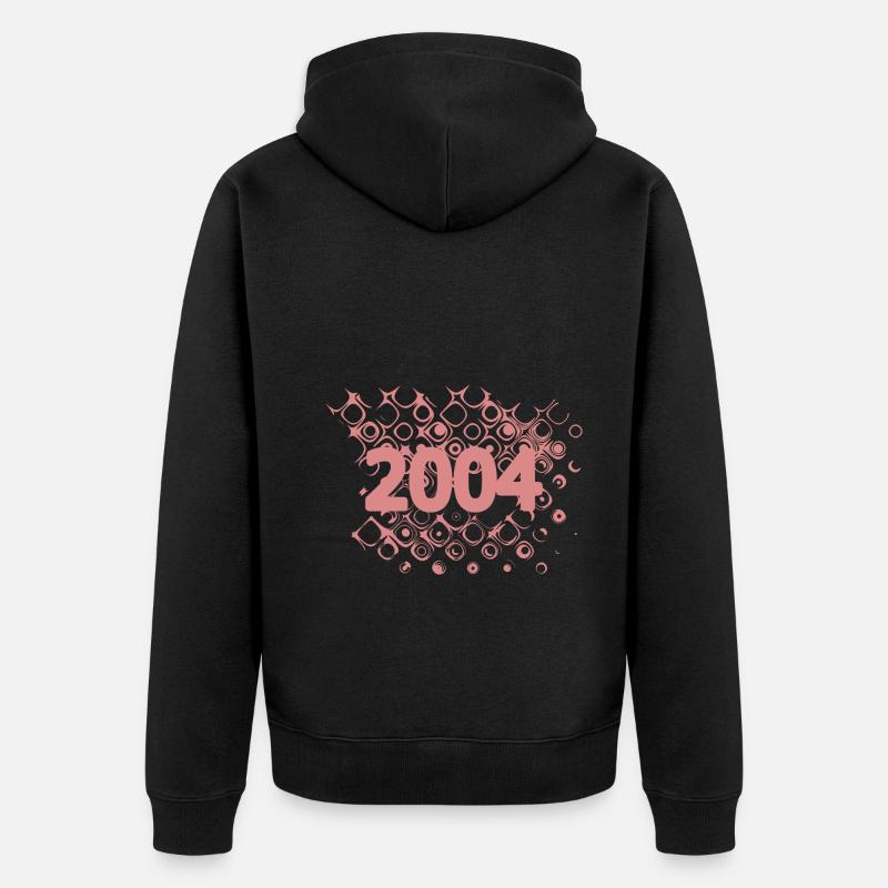 Witzig 2004 - Veste à capuche bio Premium Unisexe - noir