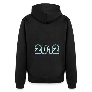 Drôle 2012 - Veste à capuche bio Premium Unisexe - noir - Dos - Nico (187cm)