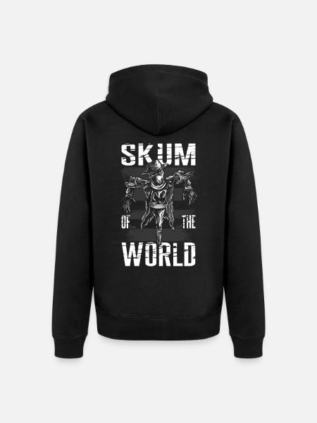 Skum Du Monde - Veste à capuche bio Premium Unisexe - noir