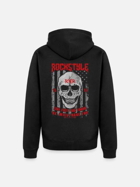 Live fst, die young - Be wild, have fun - Ekologisk premiumluvjack unisex - svart