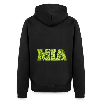 Cadeau Mia - Veste à capuche bio Premium Unisexe - noir - Dos - Nico (187cm)