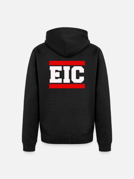 eic run - Unisex Premium Bio Zip Hoodie - Schwarz