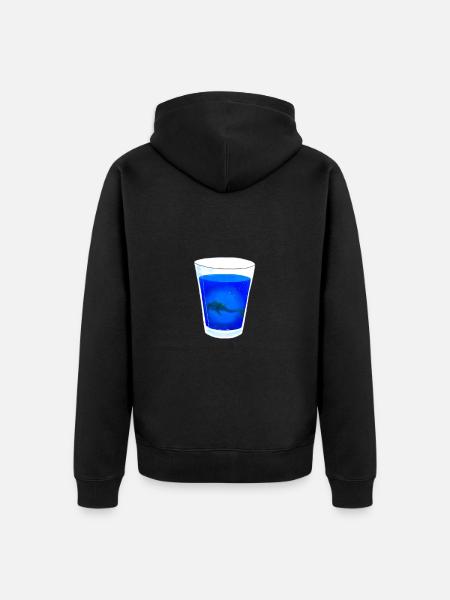Plongée sous marine - Veste à capuche bio Premium Unisexe - noir