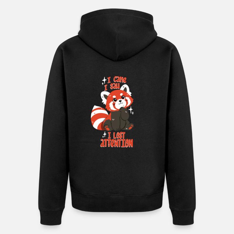 TDAH - Veste à capuche bio Premium Unisexe - noir