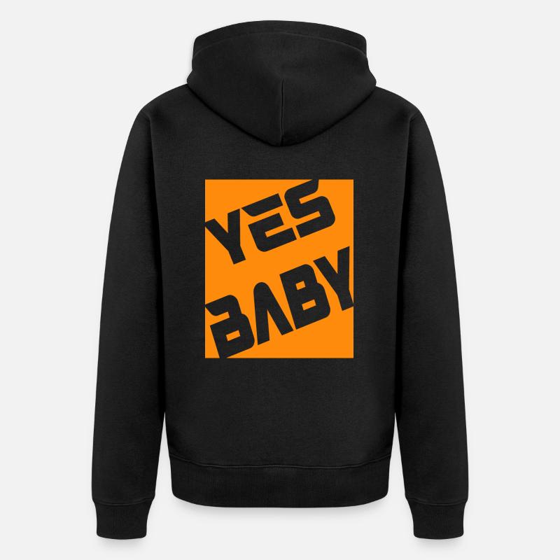 chéri - Veste à capuche bio Premium Unisexe - noir