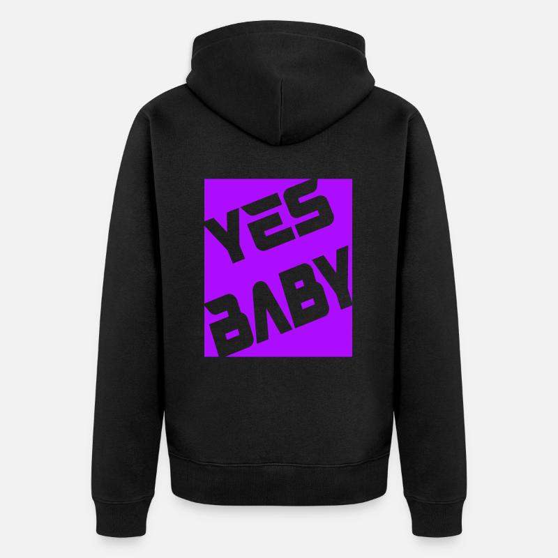 chéri - Veste à capuche bio Premium Unisexe - noir