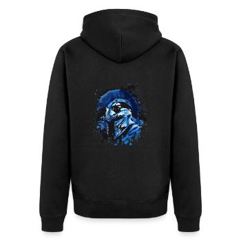 Casque Spartan Sparta - Veste à capuche bio Premium Unisexe - noir - Dos - Nico (187cm)