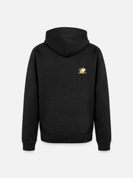Cat Lover Cat Owner Cute Cats - Baby Cats - Ekologiczna rozpinana bluza z kapturem Premium unisex - czarny