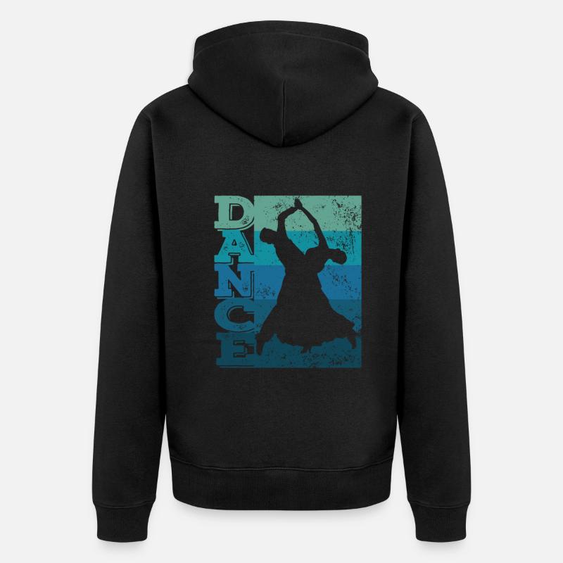 Danse de salon Valse viennoise - Veste à capuche bio Premium Unisexe - undefined