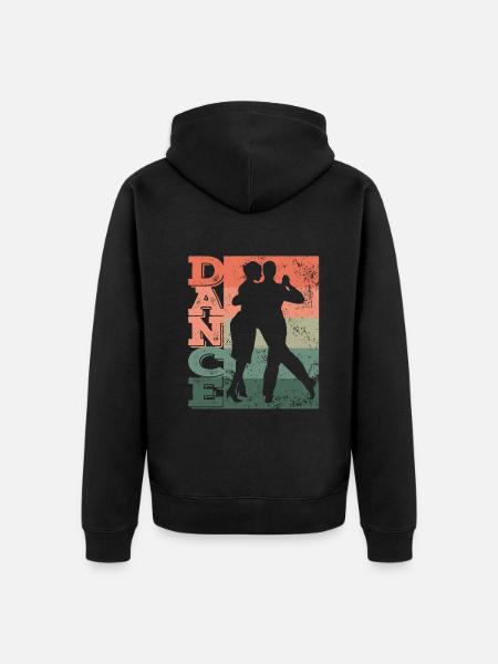 Tango Argentino Milonga Vals Tango - Uniseks Premium bio ziphoodie - 