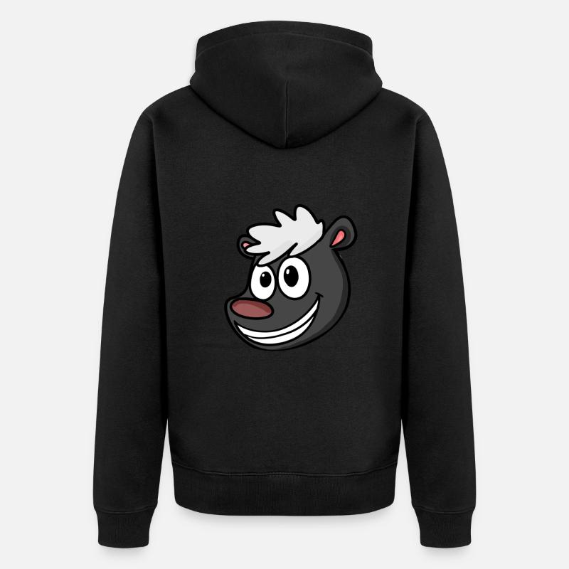 Mouffette - Veste à capuche bio Premium Unisexe - noir