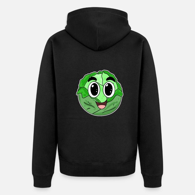 Chou de tête - Veste à capuche bio Premium Unisexe - noir