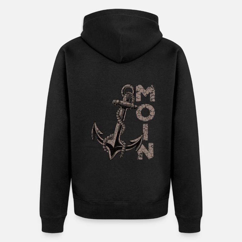 Moin Anker Ostfriesland Ostfriese - Veste à capuche bio Premium Unisexe - undefined