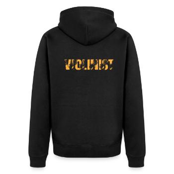 Violoniste Violonistes Violons Instruments de musique - Veste à capuche bio Premium Unisexe - noir - Dos - Nico (187cm)