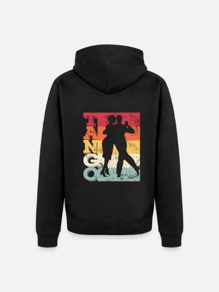 Tango Argentino Milonga Vals Tango - Unisex Premium Organic Zip Hoodie -