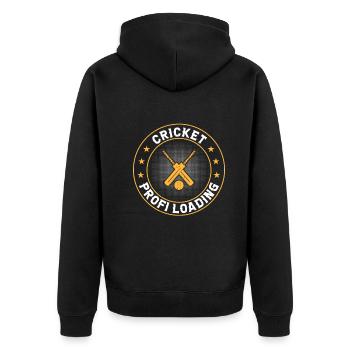Cricket Professional Loading - Cricketing Cricketer Crick - Veste à capuche bio Premium Unisexe - noir - Dos - Nico (187cm)