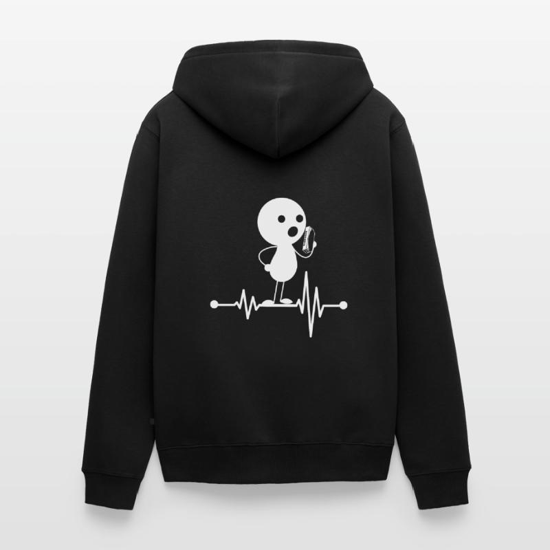 Harmonica Musician Harmonica Player Harmonica Hear Unisex Premium Bio Zip Hoodie