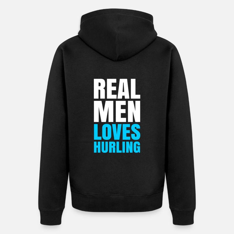 Dérapage - Veste à capuche bio Premium Unisexe - noir