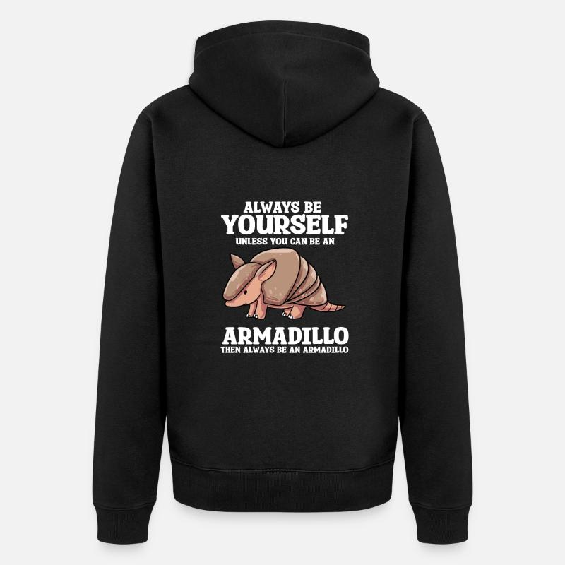 Bras Armidillo - Veste à capuche bio Premium Unisexe - noir