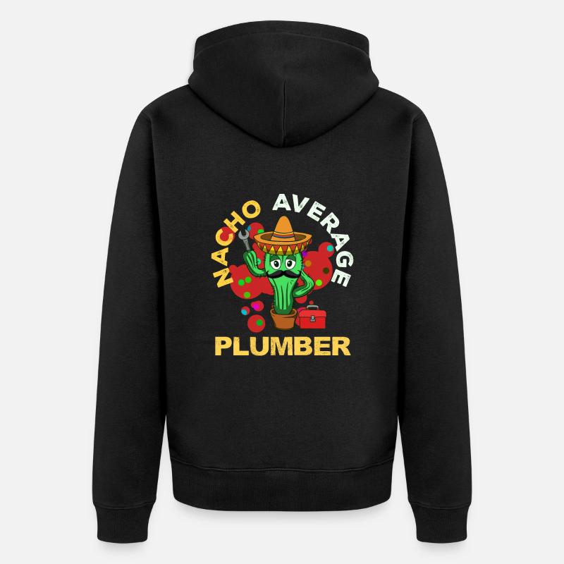 Cinco De Mayo Plombier - Veste à capuche bio Premium Unisexe - noir