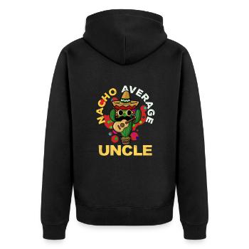 Cinco De Mayo - Unisex Premium Organic Zip Hoodie - black - Back - Nico (187cm)