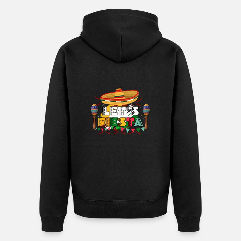 Cinco De Mayo - Unisex Premium Bio Zip Hoodie - Schwarz