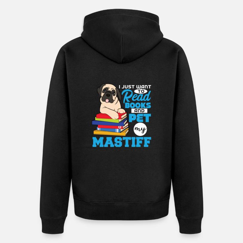 Mâtin - Veste à capuche bio Premium Unisexe - noir