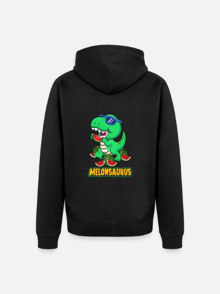 Pastèque - Veste à capuche bio Premium Unisexe - noir