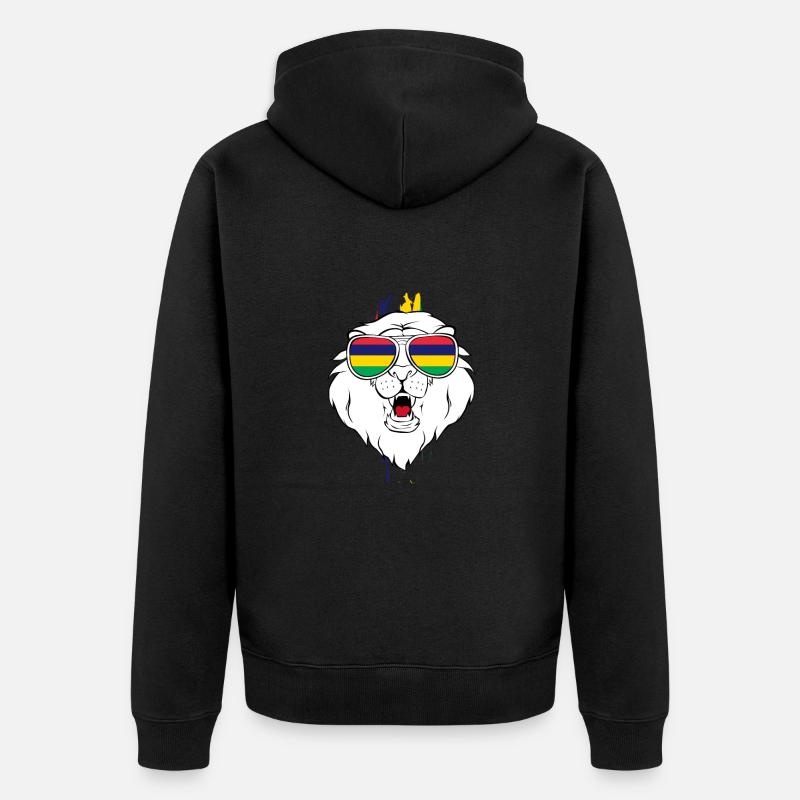 Maurice - Veste à capuche bio Premium Unisexe - noir