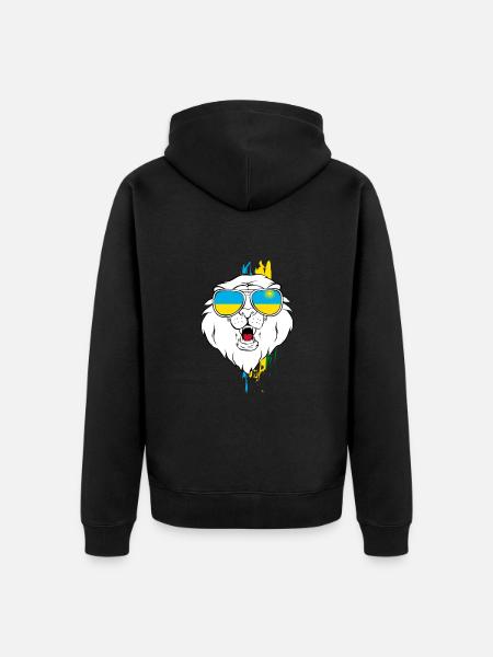 Rwanda - Veste à capuche bio Premium Unisexe - noir