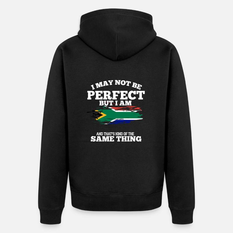 Afrique du Sud - Veste à capuche bio Premium Unisexe - noir