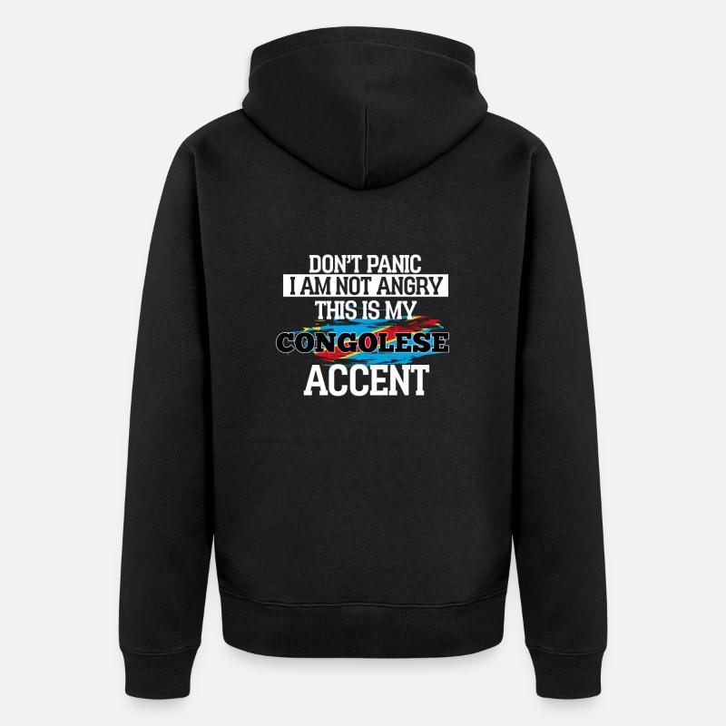 Égypte - Veste à capuche bio Premium Unisexe - noir