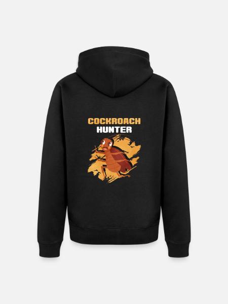 Cockroach - Unisex Premium Organic Zip Hoodie - black