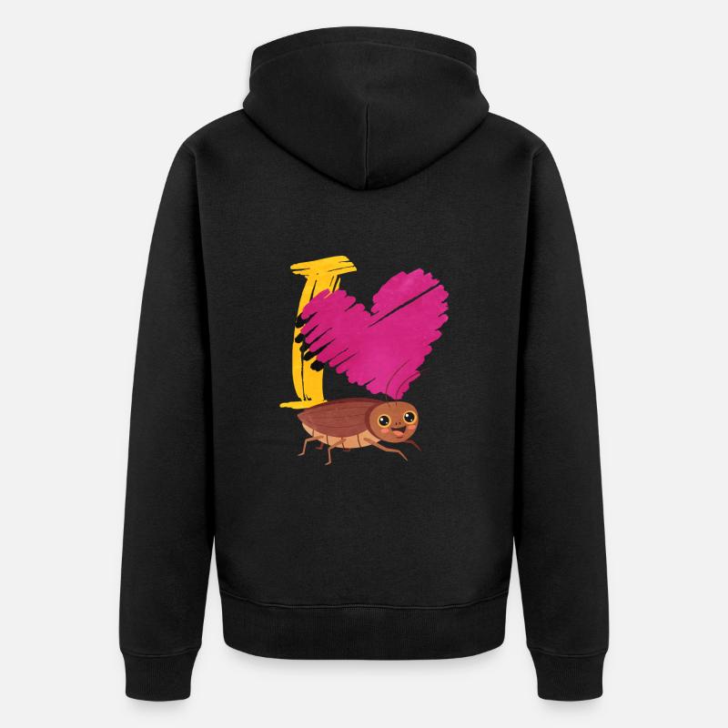 Cafard - Veste à capuche bio Premium Unisexe - noir