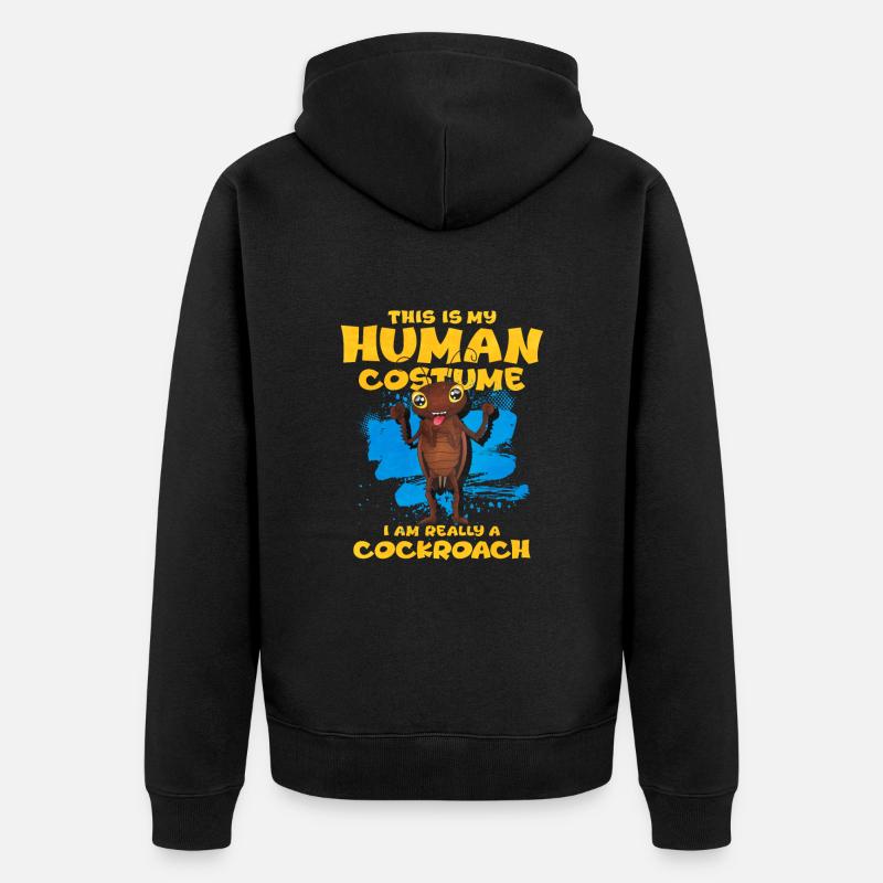 Cafard - Veste à capuche bio Premium Unisexe - noir