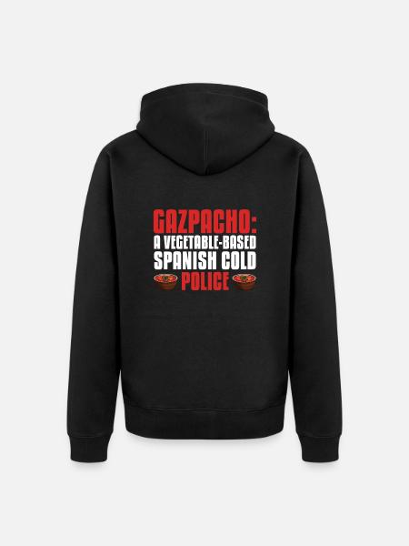 Gaspacho - Veste à capuche bio Premium Unisexe - noir
